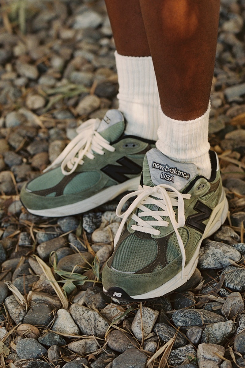 JJJJound New Balance 990v3 Sneakers Collaboration Footwear Kicks