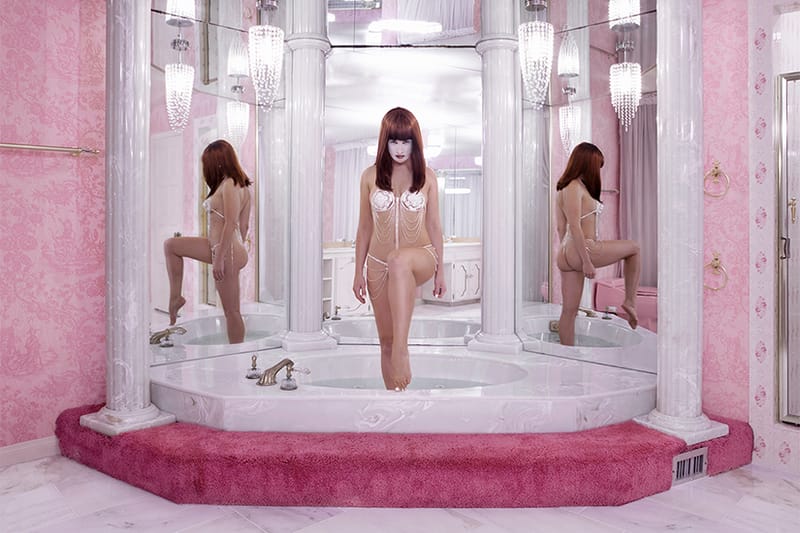 Prada's "Role Play" Exhibit Features Juno Calypso's Eerie Performance Piece About Femininity