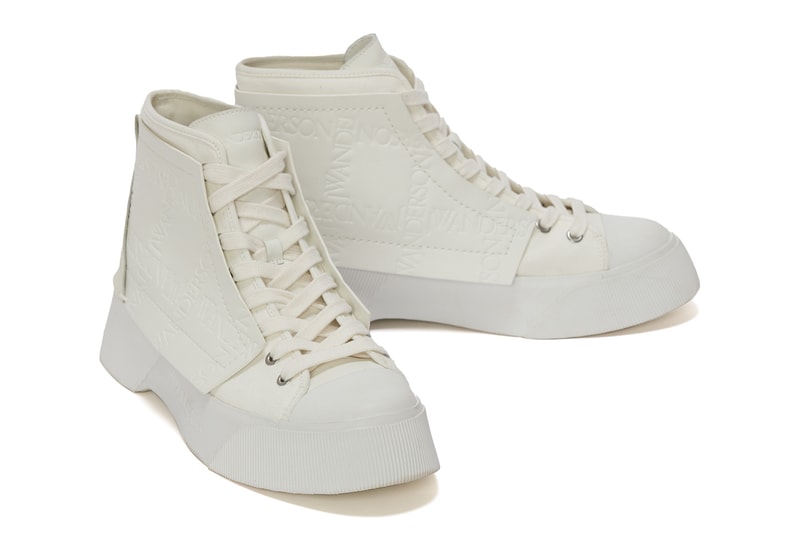 JW Anderson Sneaker Spring Summer Collection White Lateral