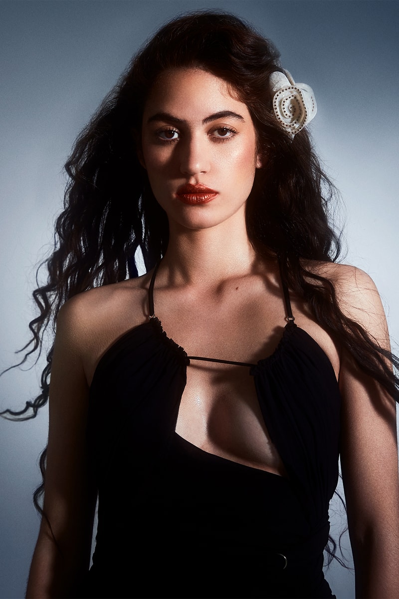 Katya Hair Accessories Claw Clips Lookbook Kate Iorga White Rose