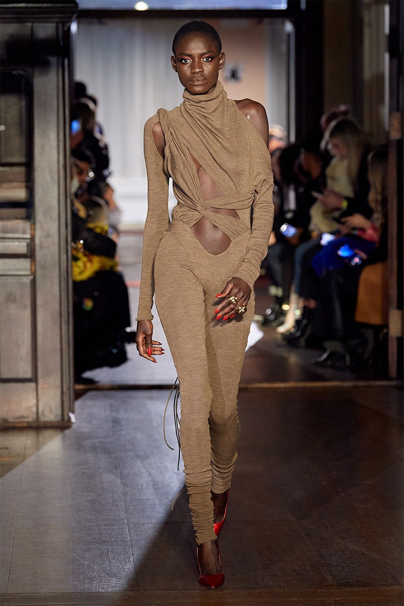 julia fox laquan smith fall/winter 2022 ready to wear collection 