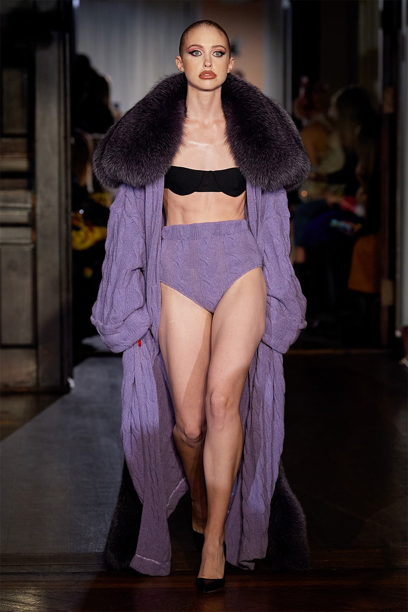 julia fox laquan smith fall/winter 2022 ready to wear collection 