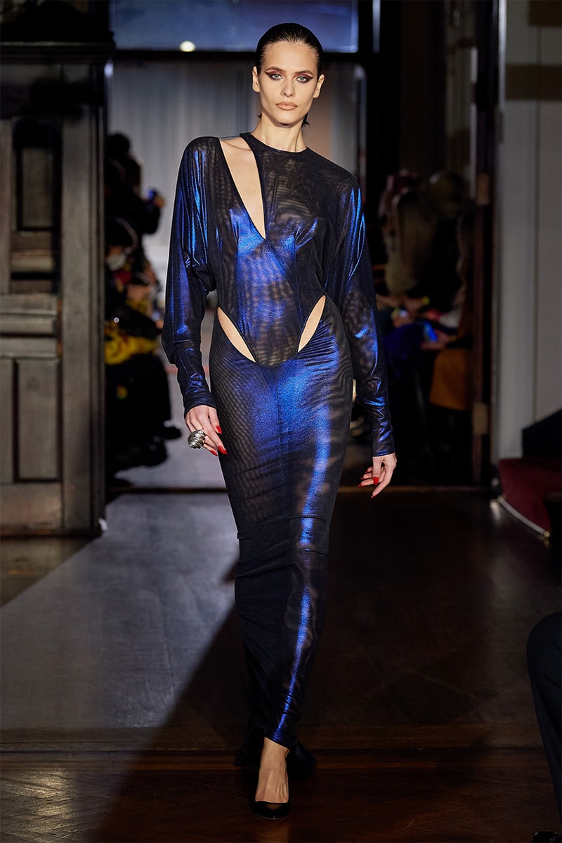 julia fox laquan smith fall/winter 2022 ready to wear collection 