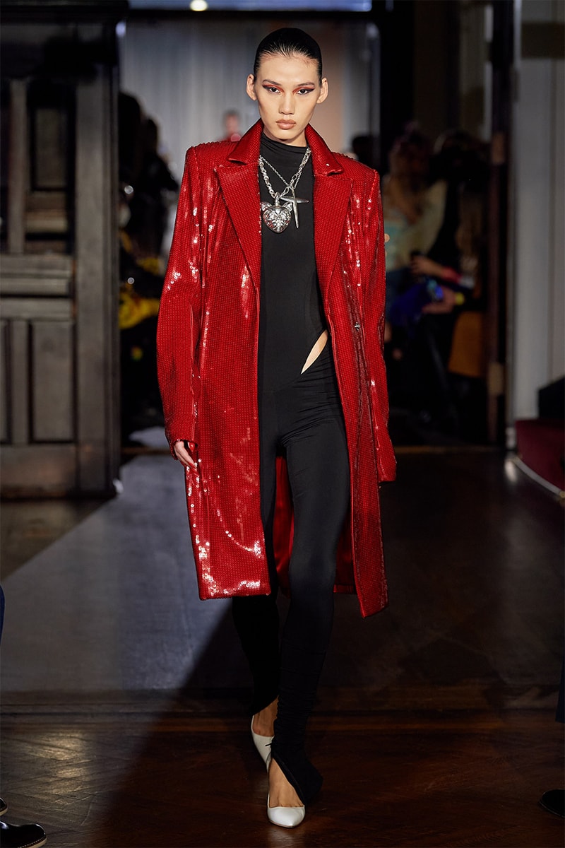 julia fox laquan smith fall/winter 2022 ready to wear collection 