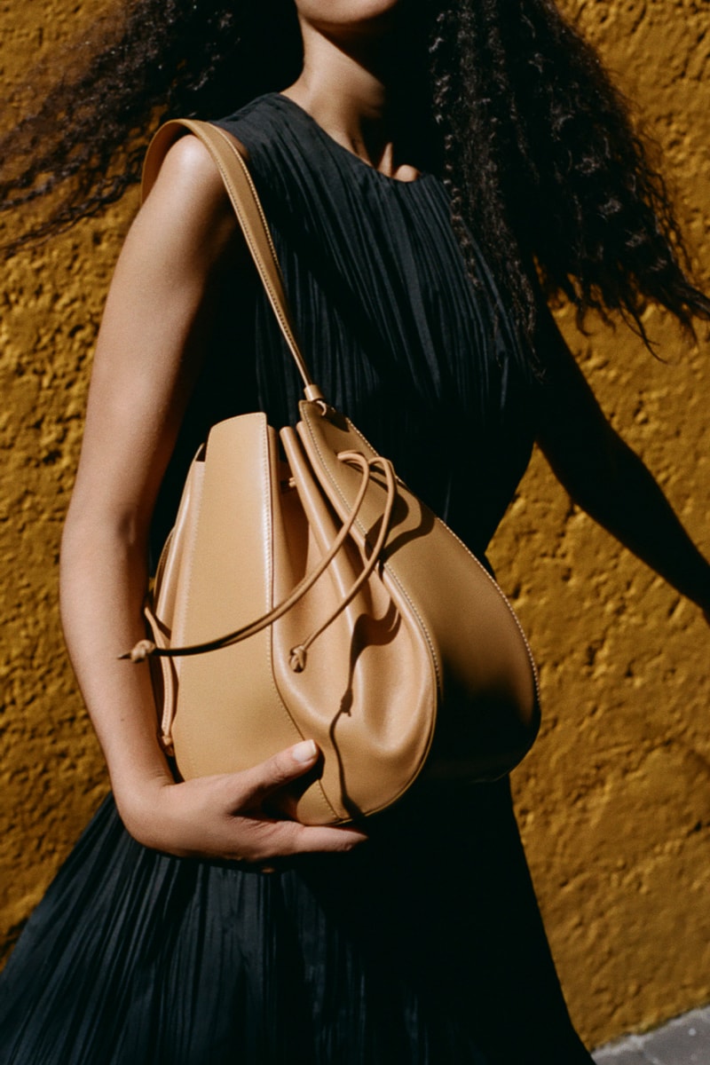 Mansur Gavriel Lilium Bag Latest Handbags Lily Flower Inspired Caramel