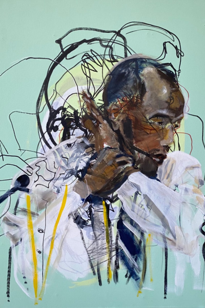 Mekia Machine New Artworks Now You See Exhibition The Witness Series Dead Lovers Derek Chauvin Paintings