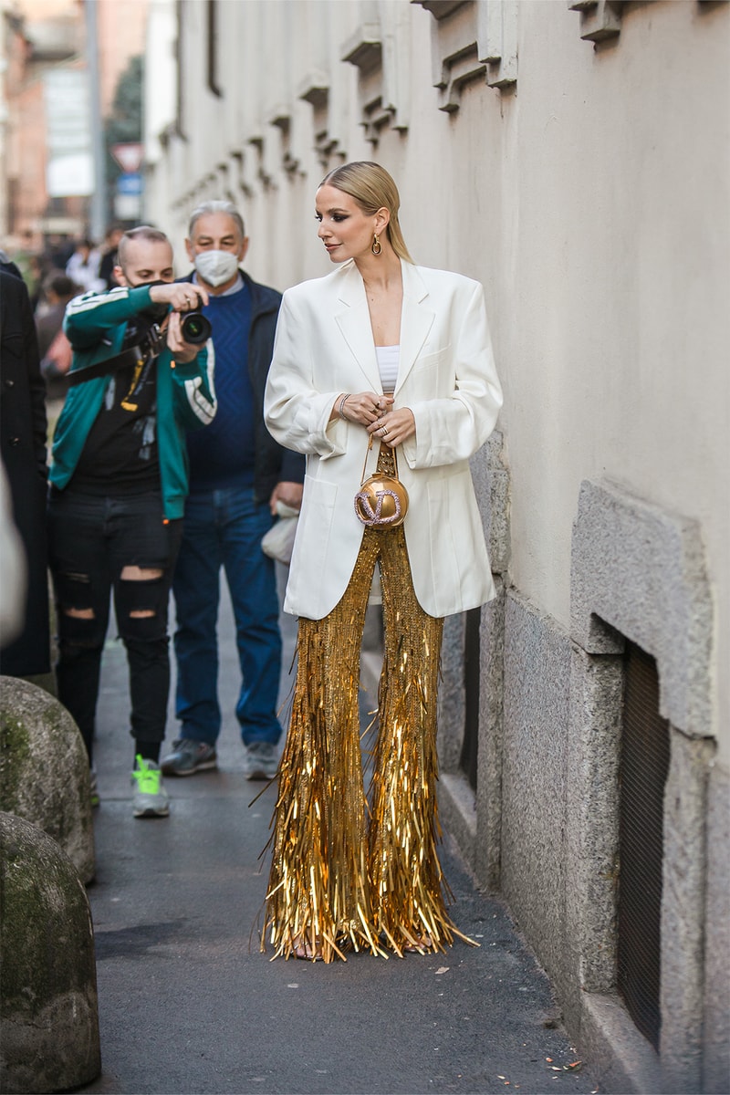Milan Fashion Week Street Style Fall Winter Fendi Diesel Julia Fox