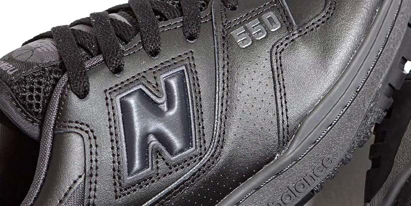 New Balance Releases Triple Black 550 Sneaker | Hypebae display picture 1