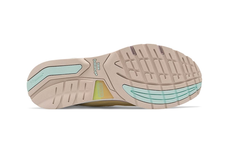 New Balance 992 Pastel Sneakers Shoes Kicks Footwear Shoes Yellow Green Brown Blue White