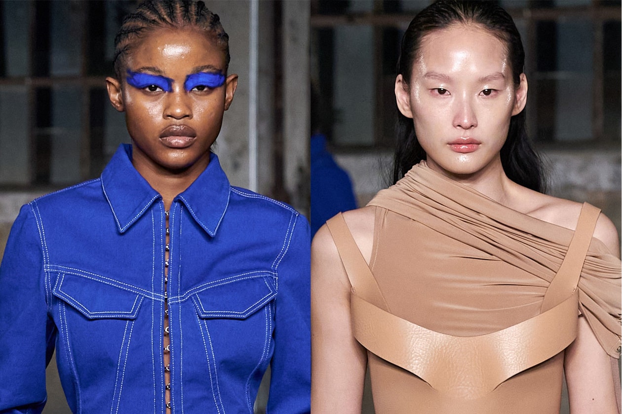 New York Fashion Week NYFW Fall Winter 2022 FW22 Makeup Beauty Hair Trends Julia Fox LaQuan Smith No Sesso