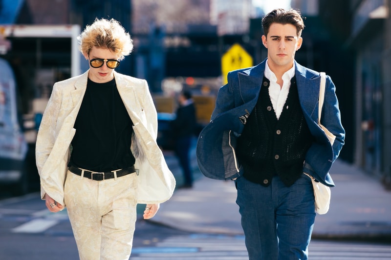 New York Fashion Week Fall Winter Street Style Sora Choi Rickey Thompson