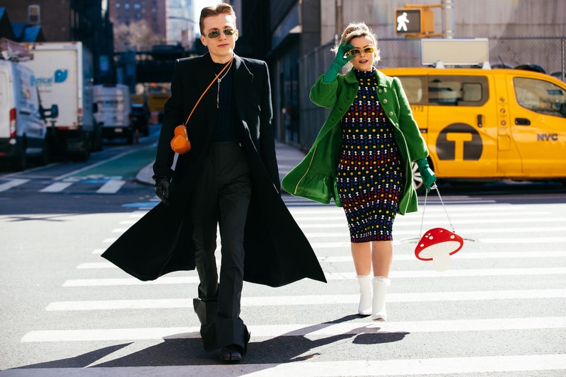 New York Fashion Week Fall Winter Street Style Sora Choi Rickey Thompson