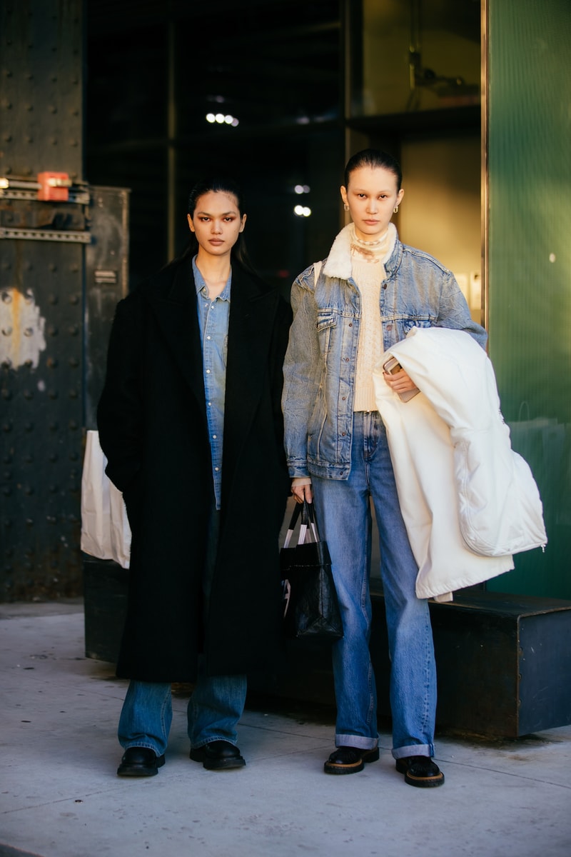 New York Fashion Week Fall Winter Street Style Sora Choi Rickey Thompson