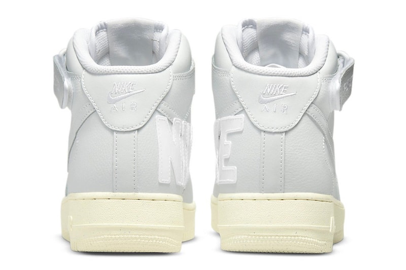 Nike Air Force 1 Mid "Copy Paste" Sneakers Heel View