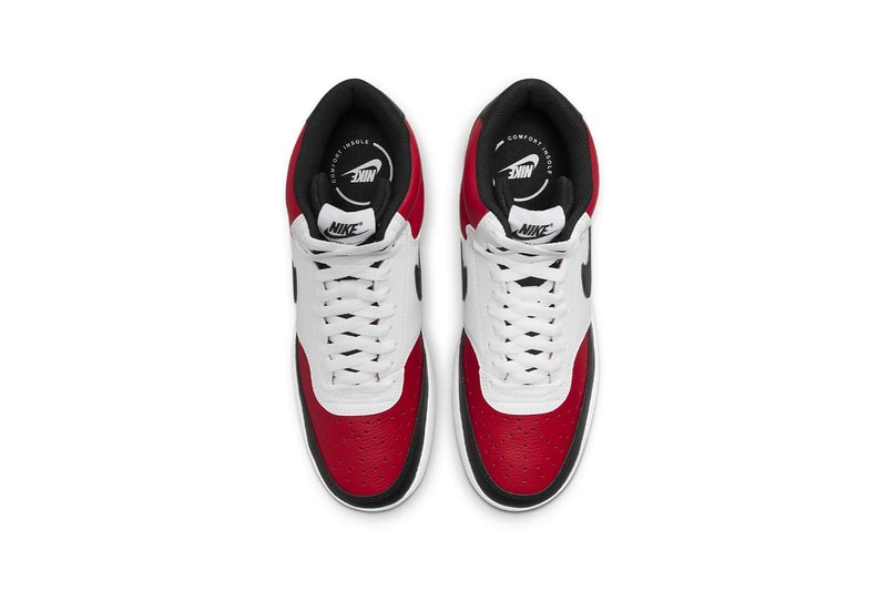 Nike Court Vision Court Vision University Red Black White Price Release Date