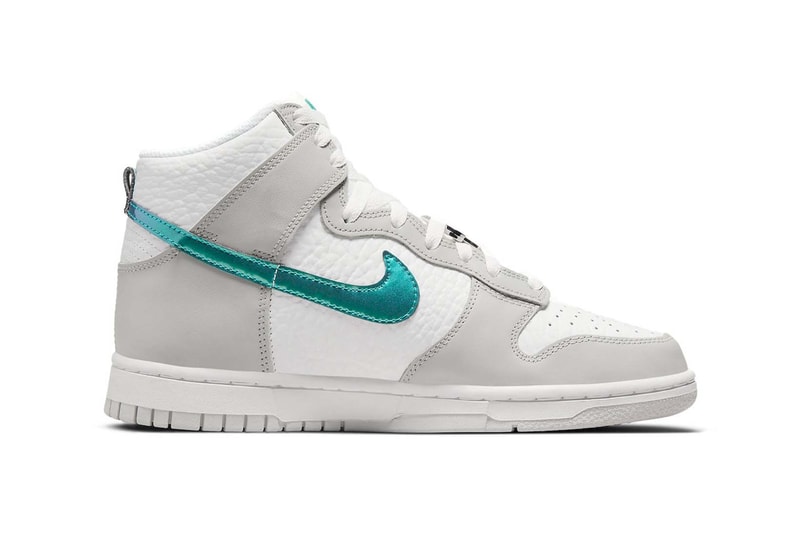 Nike Dunk High Ring Bling White Gray Teal Price Release Date