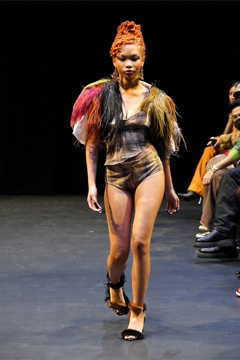No Sesso Fall Winter Runways New York Fashion Week Outerwear Black Culture 