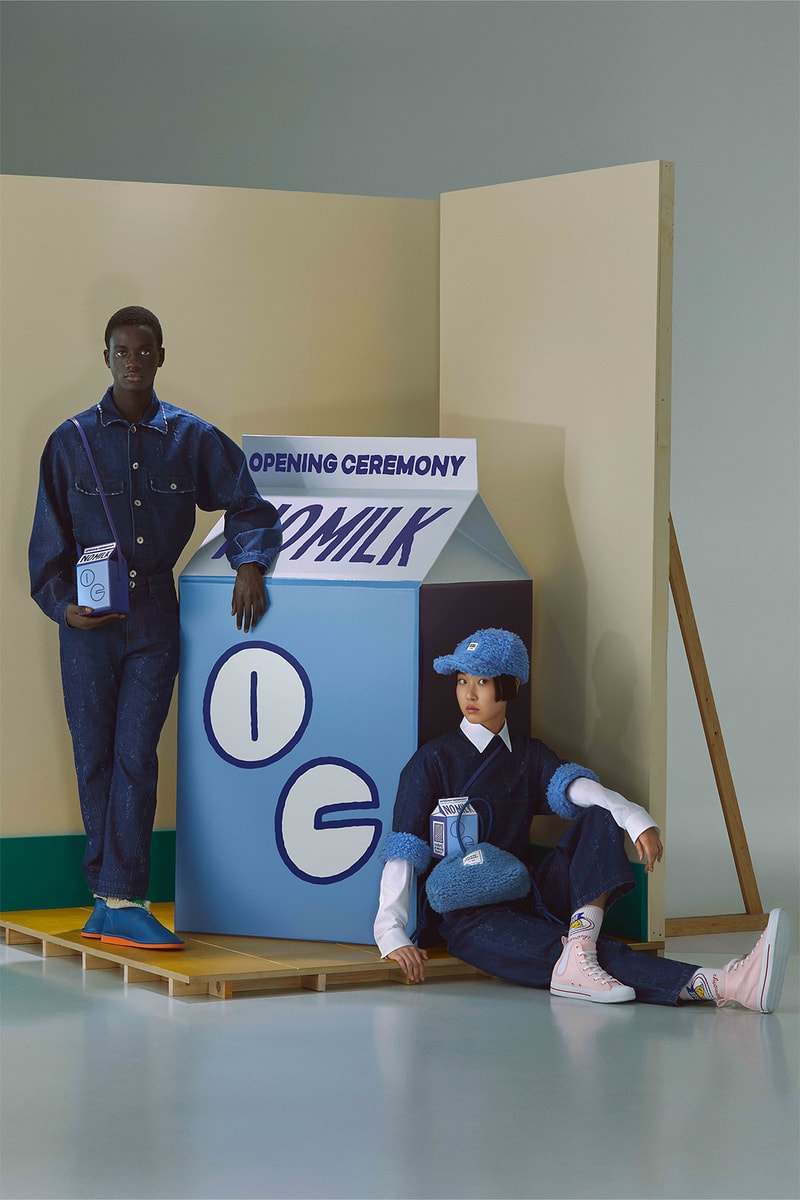 Opening Ceremony Dickies Fall Winter Collaborations 20th Anniversary Outerwear Food Denim