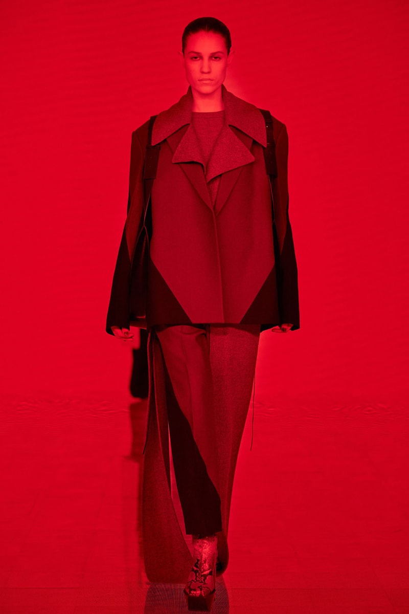 Peter Do Fall Winter Collection NYFW Runway Show Suits Images