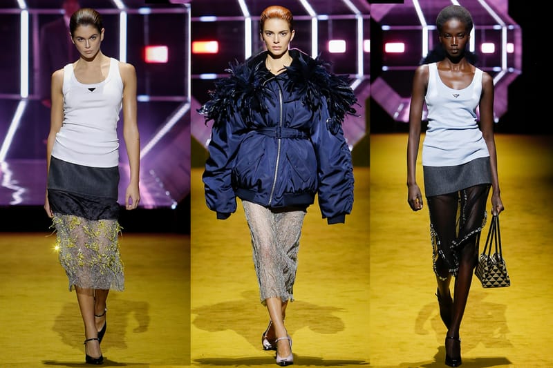 Prada Delivers Refined Whimsy for FW22 Womenswear Collection