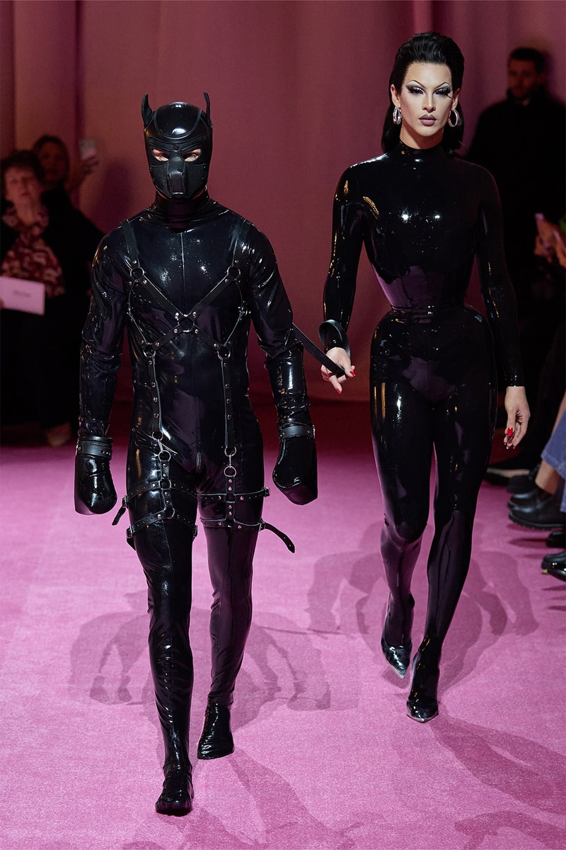 Richard Quinn Fall 2022 Collection London Fashion Week Outerwear Dresses Runway Images