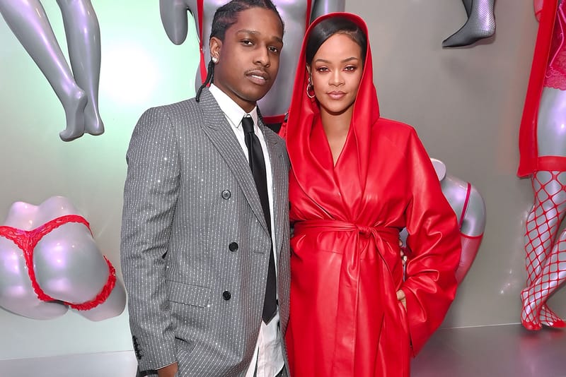 Rihanna and A$AP Rocky Attend Savage X Fenty's LA Brick-and-Mortar Store Opening