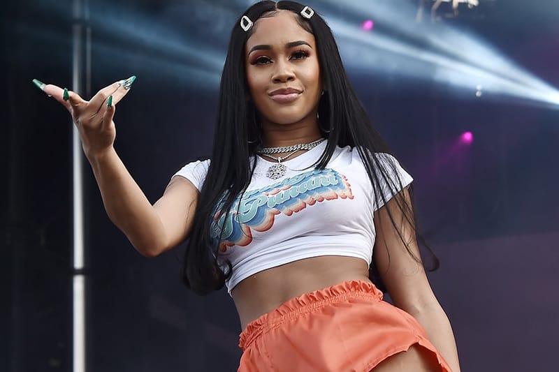 Saweetie Takes Big Bank With Blonde Money Piece Highlights