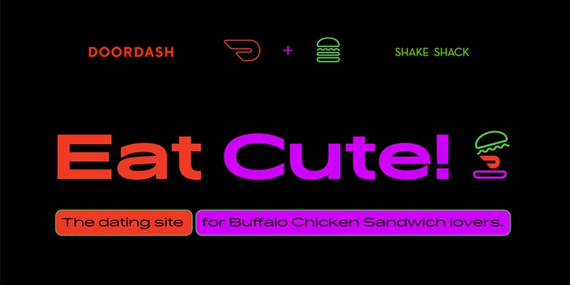 Shake Shack Door Dash Dating Service Eat Cute