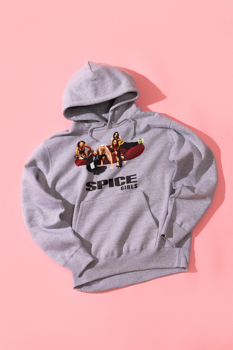 Spice Girls weber Collection HBX Gray Hoodie Front