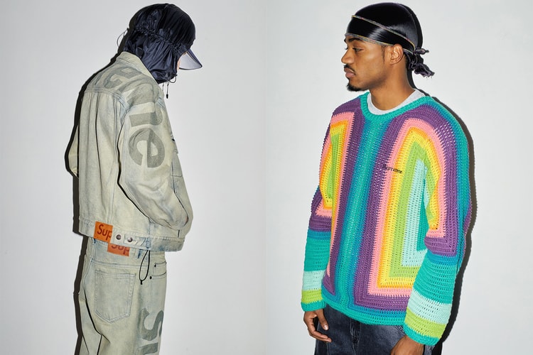 Supreme Unveils Must-Have Denim, Knitwear and Leather Jackets in SS22 Collection