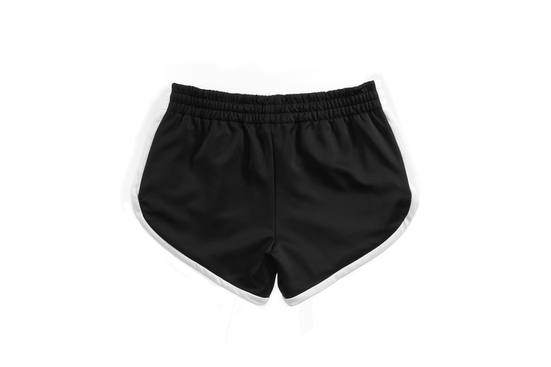 Telfar Black Track Styles Collection Shorts Back