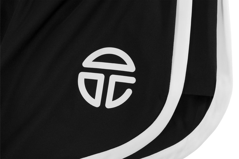 Telfar Black Track Styles Collection Shorts Detail