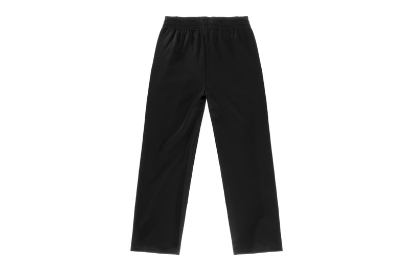 Telfar Black Track Styles Collection Pants Classic Back