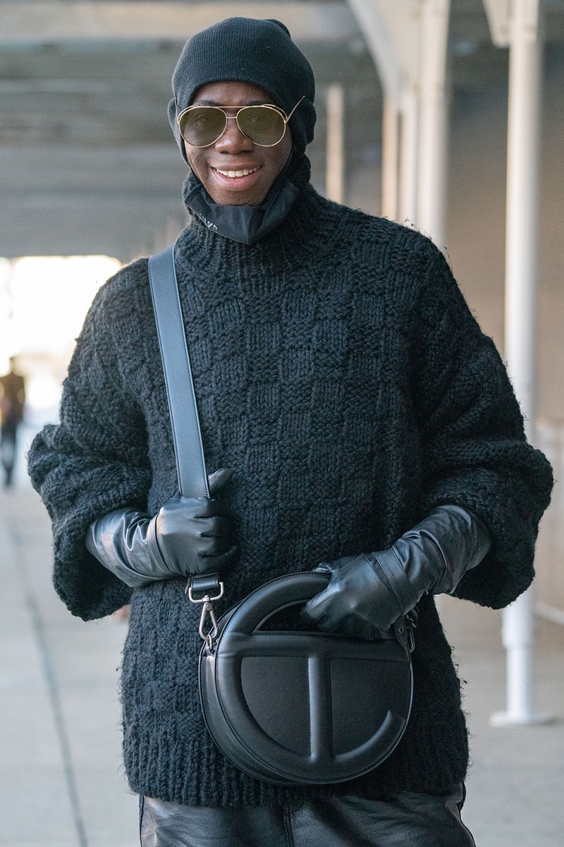 Telfar Clemes Round Circle Bag Designer Black Accessory
