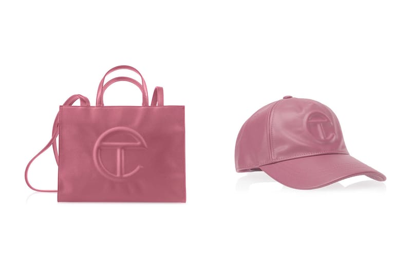 Telfar's Shopping Bags, Hat and Belt To Drop In Mauve-Pink