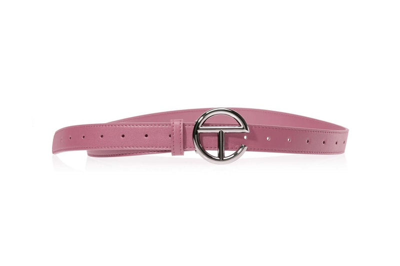 Telfar Logo Belt Corned Beef Mauve Pink