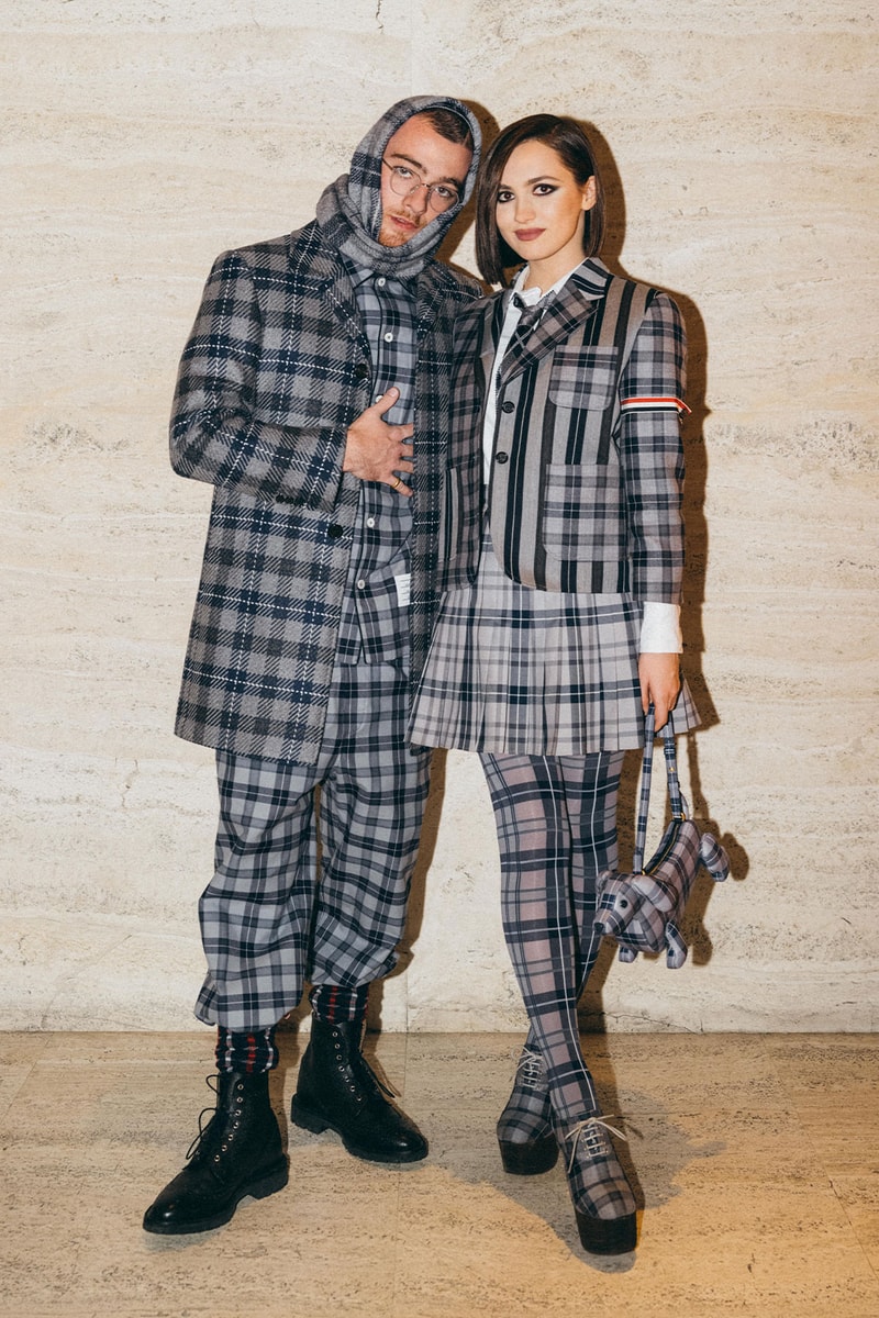 Angus Cloud Maude Apatow Fezco Lexi Fexi Thom Browne NYFW Couple Style Photos