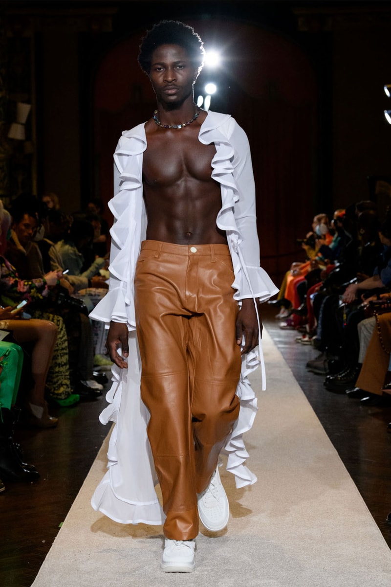 Tia Adeola Fall Winter Collection Menswear Debut NYFW Designer Interview 