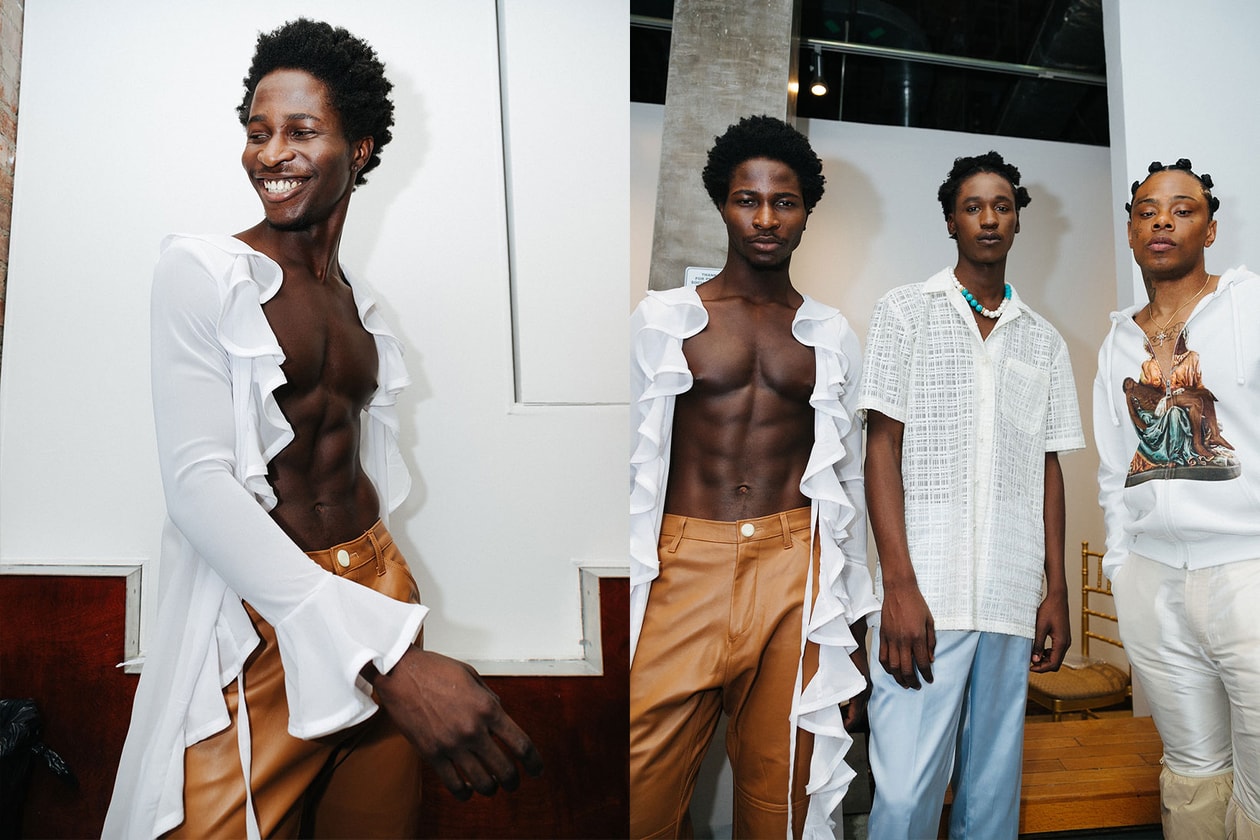 Tia Adeola Fall Winter Collection Menswear Debut NYFW Designer Interview 