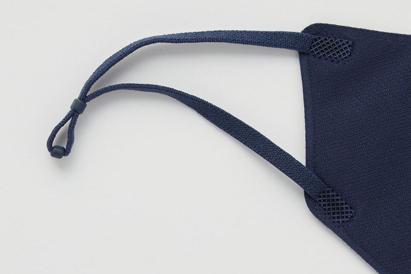 UNIQLO AIRism 3D Face Mask Navy Blue Coronavirus