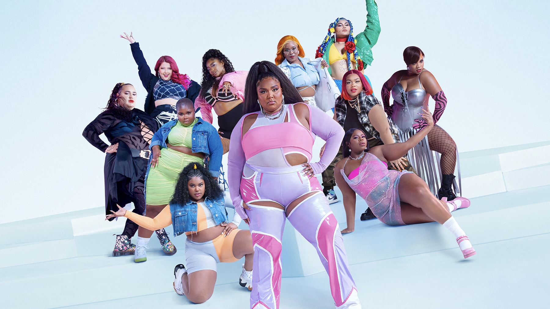 lizzo amazon prime video watch out for the big grrls unscripted competition series backup dancers