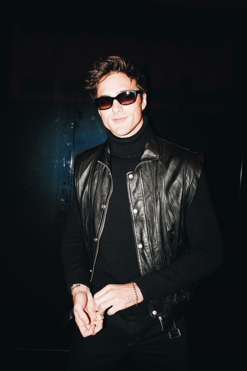 ysl paris fashion week euphoria cast jacob elordi dominic fike maude apatow style 