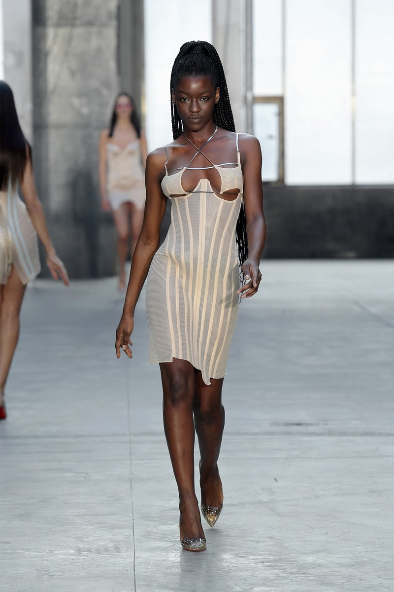 Lecourt Mansion Nude Cutout Dress