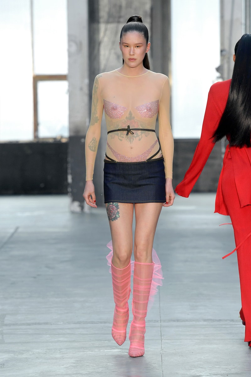Lecourt Mansion Pink Braless