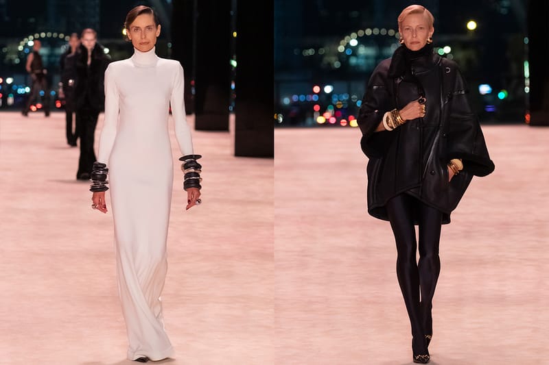 Saint Laurent's Winter 2022 Collection Gives Elegance an Avant-Garde Edge