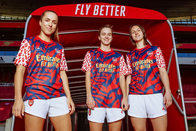 adidas Stella McCartney Arsenal Women's Soccer Football Jerseys Collection Release Info