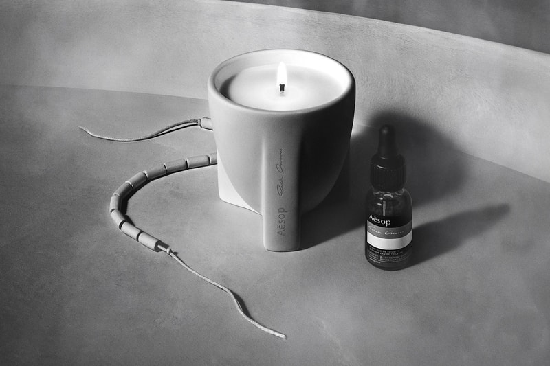 Aesop Rick Owens Collaboration Stoic Aromatique Candles Ceramic Beads