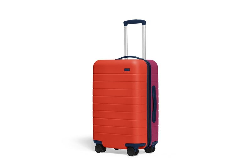 away technicolor collection suitcases the carry on bloom