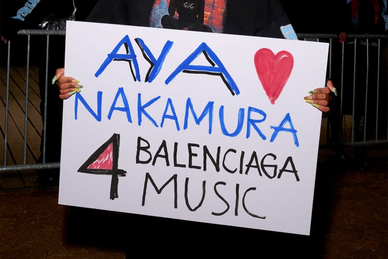 Balenciaga Taps Aya Nakamura for Co-Branded Merch and Exclusive Playlist
