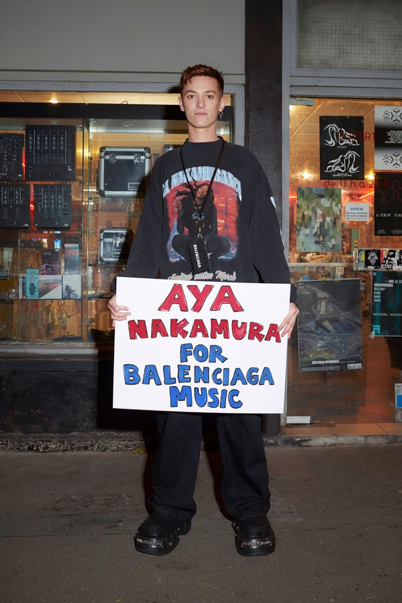 Balenciaga Aya Nakamura Merch Playlist Apple Music Listen Release Info
